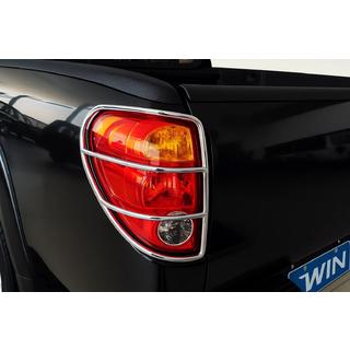 Ochranné kryty zadních světel (nerez, 2 ks) Mitsubishi L200 2006–2015 fotografie 1