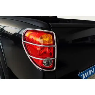 Ochranné kryty zadních světel (nerez, 2 ks) Mitsubishi L200 2006–2015 fotografie 1