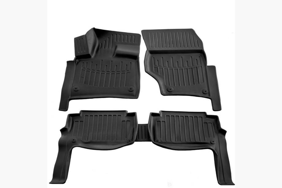 Audi Q7 2005–2015 Gumové autokoberce Stingray 3D (5 ks, polyuretan) Image