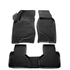 Chevrolet Niva 1998–2020 Gumové autokoberce Stingray 3D (sada 4 ks, polyuretan) fotografie 1