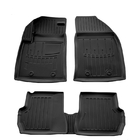 Ford Fiesta 2002–2008 Gumové autokoberce Stingray 3D (5 ks, polyuretan) fotografie 1