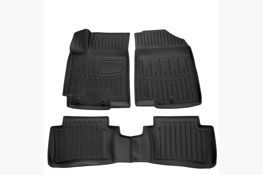 Hyundai Accent 2011–2017 Gumové autokoberce Stingray 3D (sada 4 ks, polyuretan) Image