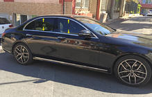Mercedes E-class W213 2016–2023 Kompletní lišty kolem oken (nerez) fotografie 1