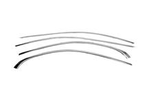 Mercedes E-class W213 2016–2023 Kompletní lišty kolem oken (nerez) fotografie 2