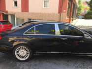 Mercedes S-class W221 2005–2013 Nerezové kryty sloupků (6 ks) fotografie 1