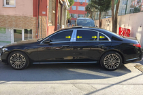 Mercedes S-class W223 2020– Nerezové kryty sloupků fotografie 1