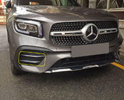 Mercedes GLB X247 2019– Boční lišty na přední nárazník (nerez) fotografie 1