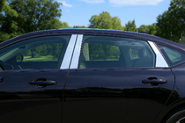 Volvo S90/V90 2016– Nerezové kryty sloupků dveří (6 ks) fotografie 2