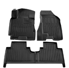 Hyundai Tucson JM 2004– Gumové autokoberce Stingray 3D (sada 4 ks, polyuretan) fotografie 1