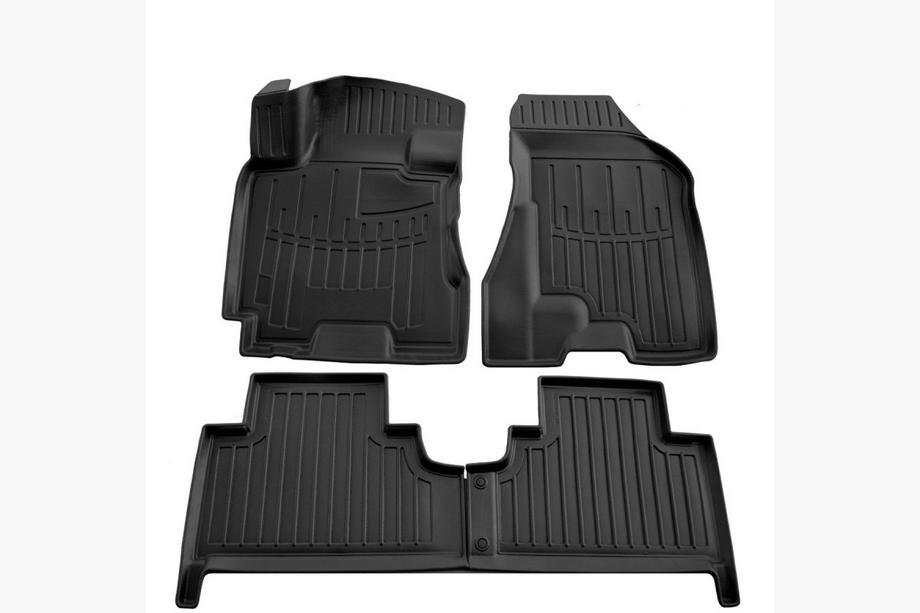 Hyundai Tucson JM 2004– Gumové autokoberce Stingray 3D (sada 4 ks, polyuretan) Image