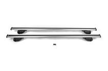 Mitsubishi Outlander 2006–2012 OEM příčníky na originální integrované střešní ližiny (2 ks, šedé) fotografie 3