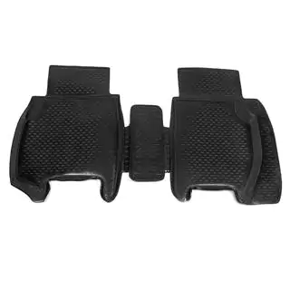 Zadní gumové koberečky do interiéru (2 ks, OEM) Honda Civic HB 2006–2012