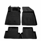 Renault Clio III 2005–2012 Gumové autokoberce Stingray 3D (5 ks, polyuretan) fotografie 1