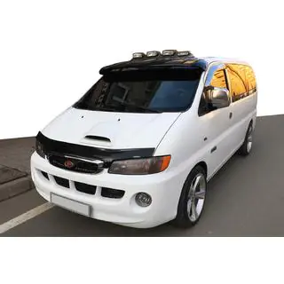 Chromové kryty zpětných zrcátek (2 ks, plast) Hyundai H200, H1, Starex 1998–2007 fotografie 3