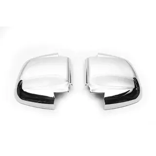 Chromové kryty zpětných zrcátek (2 ks, plast) Hyundai H200, H1, Starex 1998–2007 fotografie 4