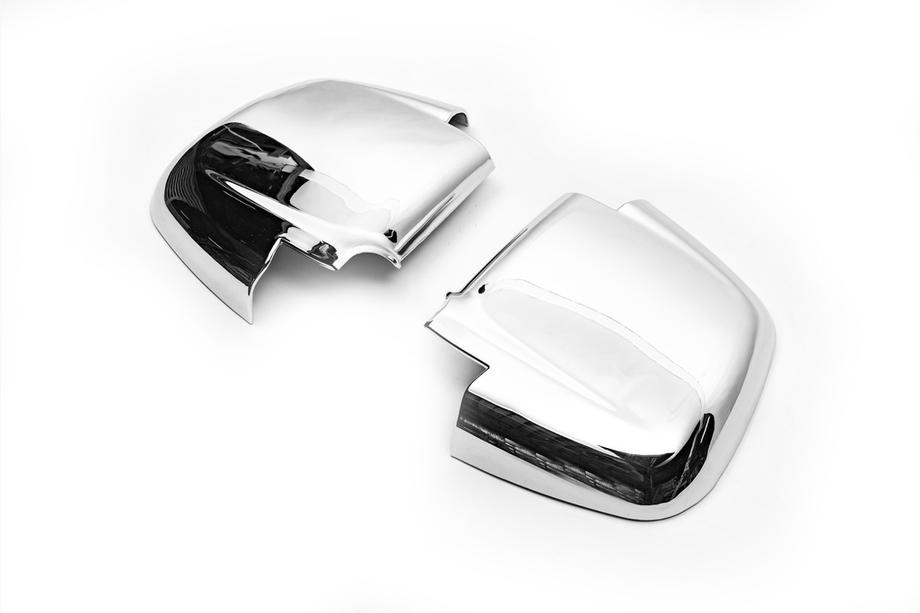 Hyundai H200, H1, Starex 1998–2007 Chromové kryty zpětných zrcátek (2 ks, plast) Fotografie 5