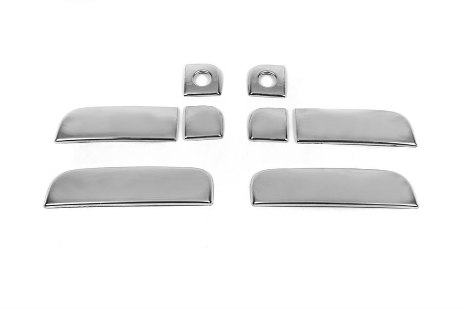 Kia Soul I 2008–2013 Chromové kryty klik dveří (4 ks, nerez) Carmos - turecká ocel Fotografie 4