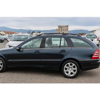Nerezové okenní lišty Mercedes C-Class W203 2000–2007 fotografie 3