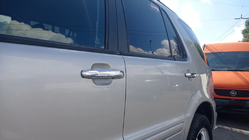 Mercedes ML W163 1997–2005 Chromové kryty klik dveří (4 ks) Libao - ABS plast fotografie 1