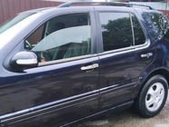 Mercedes ML W163 1997–2005 Chromové kryty klik dveří (4 ks) Libao - ABS plast fotografie 6
