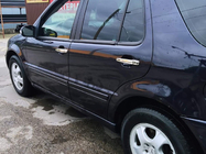 Mercedes ML W163 1997–2005 Chromové kryty klik dveří (4 ks) Libao - ABS plast fotografie 7