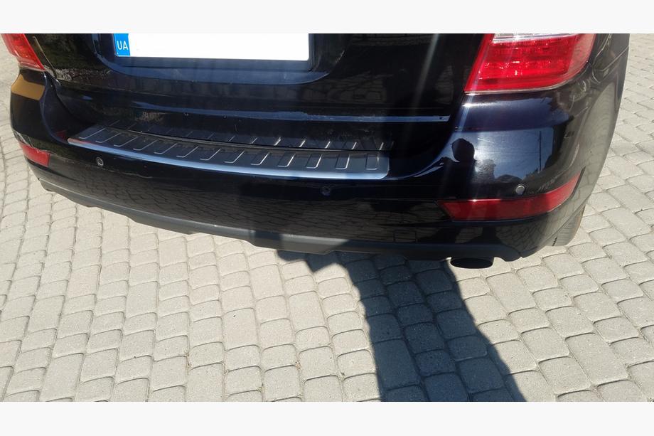 Mercedes ML W164 2005–2011 Nerezové lišty na zadní nárazník OmsaLine (nerez) Matná Image